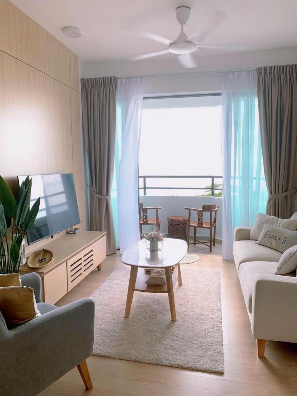 Pantai Puteri Melaka - Seaview 2 Bedroom Tanjung Kling Exterior foto